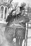 Genevieve and brother 'Barney' Dooley, circa 1926. Taken while visiting an aunt's home in Janesville.